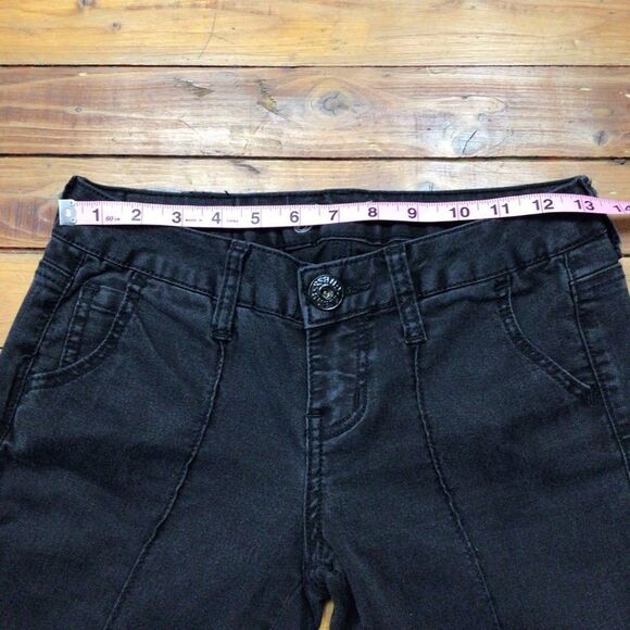 RARE Guess lace up bottoms low rise skinny dark jeans - Picture 6 of 7